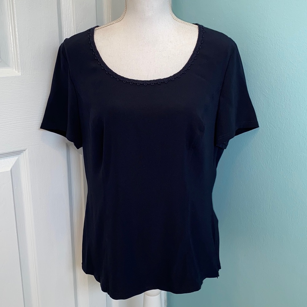 Escada Nordine Navy Blouse
